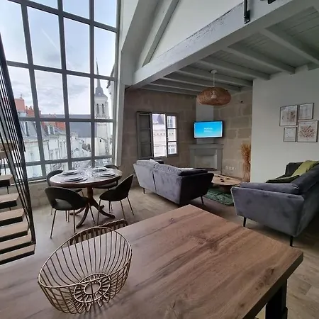 Superbe Duplex La Verriere Chic, Cosy Et Spacieux Saumur Exterior photo